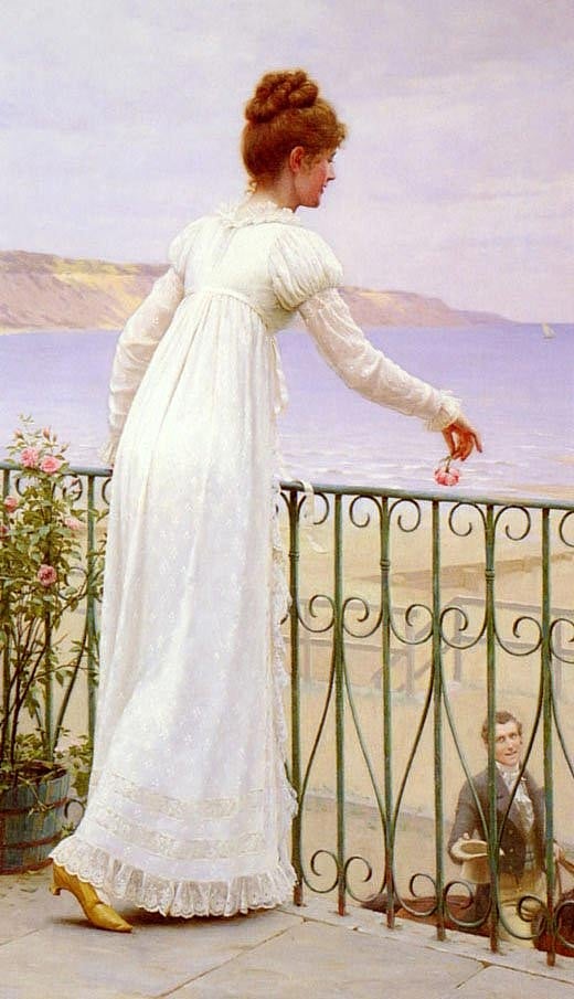 উনিশ শতকের শুরুর দিকে আঁকা ইউরোপিয়ান ছবিতে হাই হিল পরিহিত নারী। ছবি: সংগৃহীত