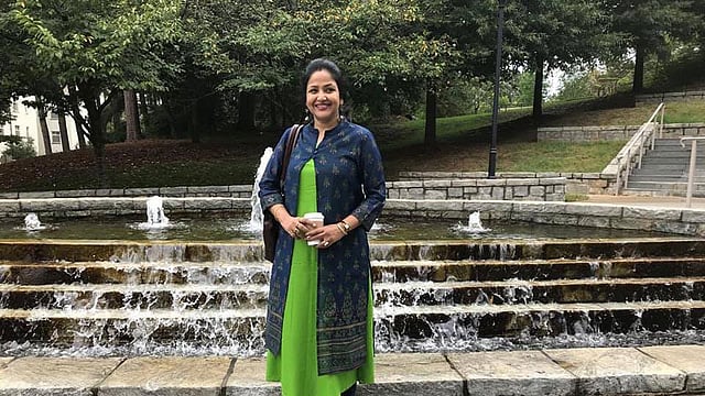 ডালিয়া বসু সাহা। ফেসবুক থেকে নেওয়া।