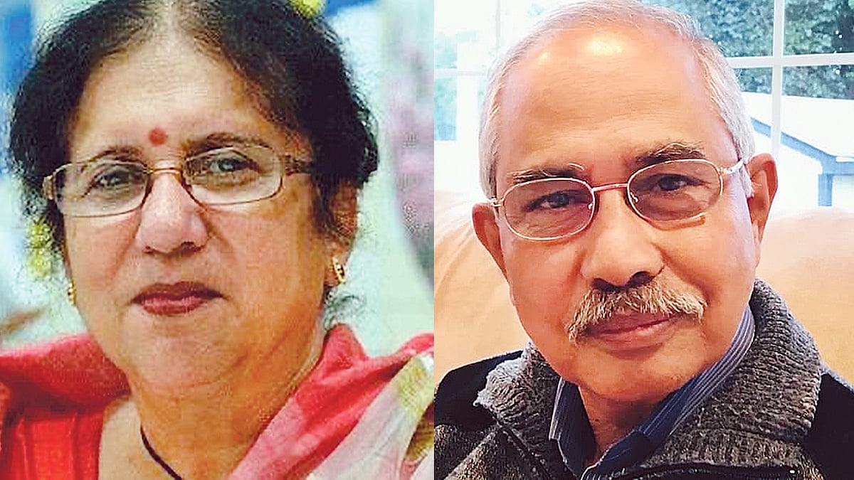 পূরবী বসু ও মাহবুব হাসান