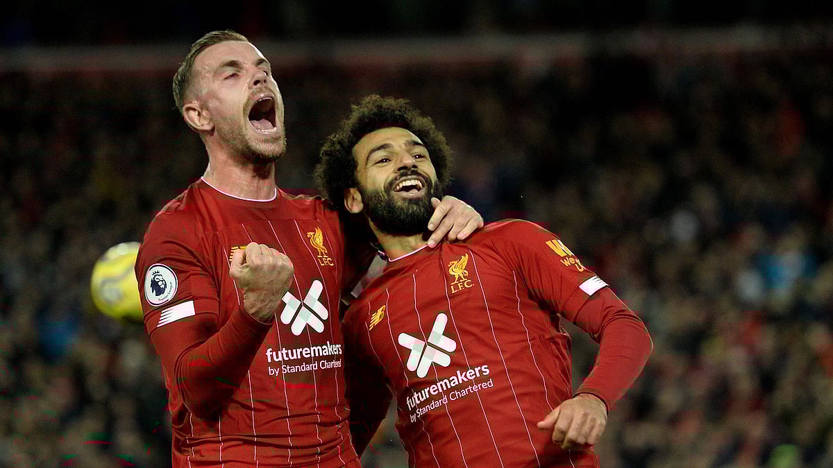 জয়ের দুই নায়ক। ছবি : এএফপি