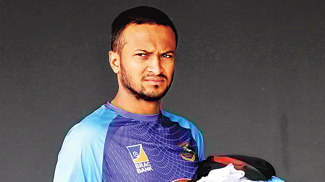 সাকিব আল হাসান।  ফাইল ছবি