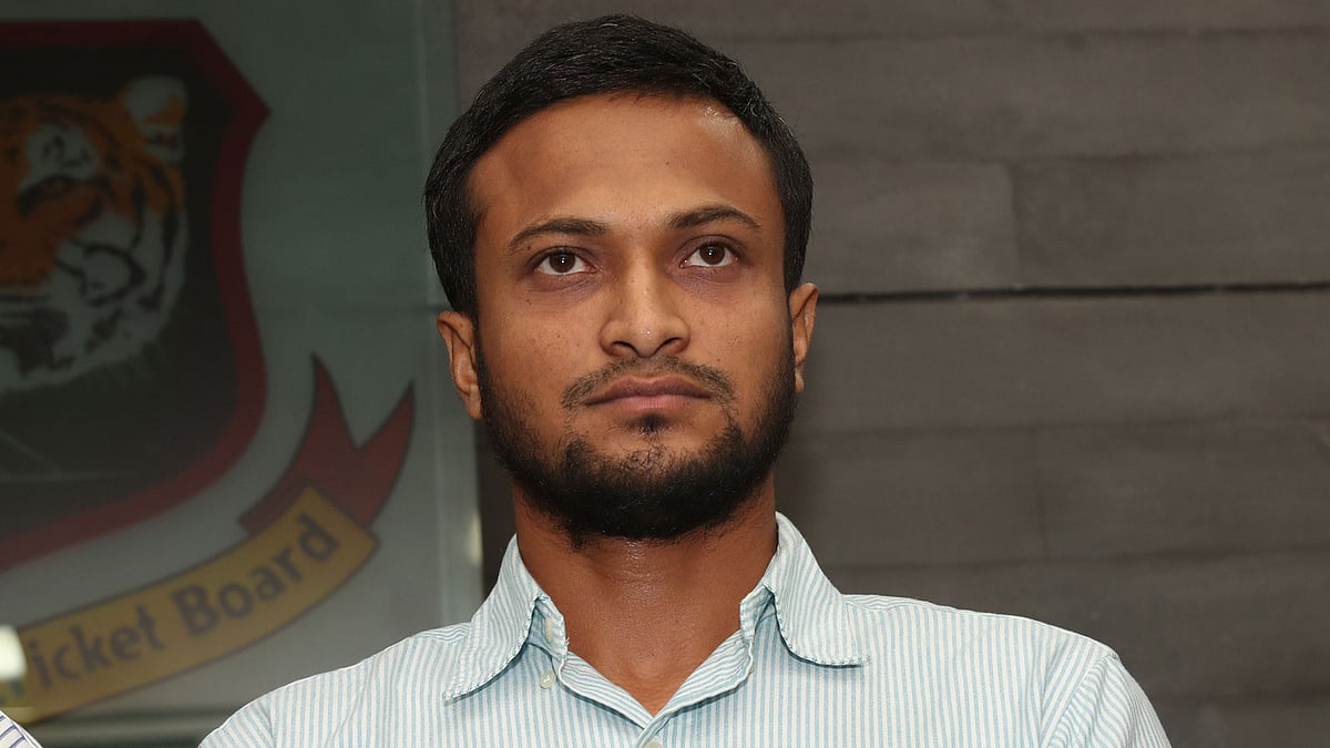 সাকিব আল হাসান। ছবি: প্রথম আলো