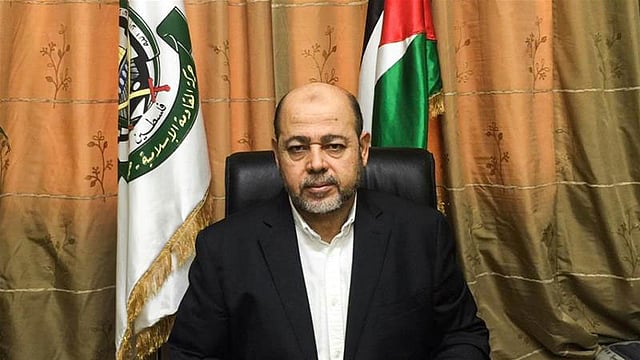 হামাসের রাজনৈতিক ব্যুরোর চেয়ারম্যান আবু মারজুকের মতে ফিলিস্তিনিদের কাছে নেতানিয়াহু ও গানৎজের মধ্যে কোনো পার্থক্য নেই। ছবি: আল জাজিরার সৌজন্যে