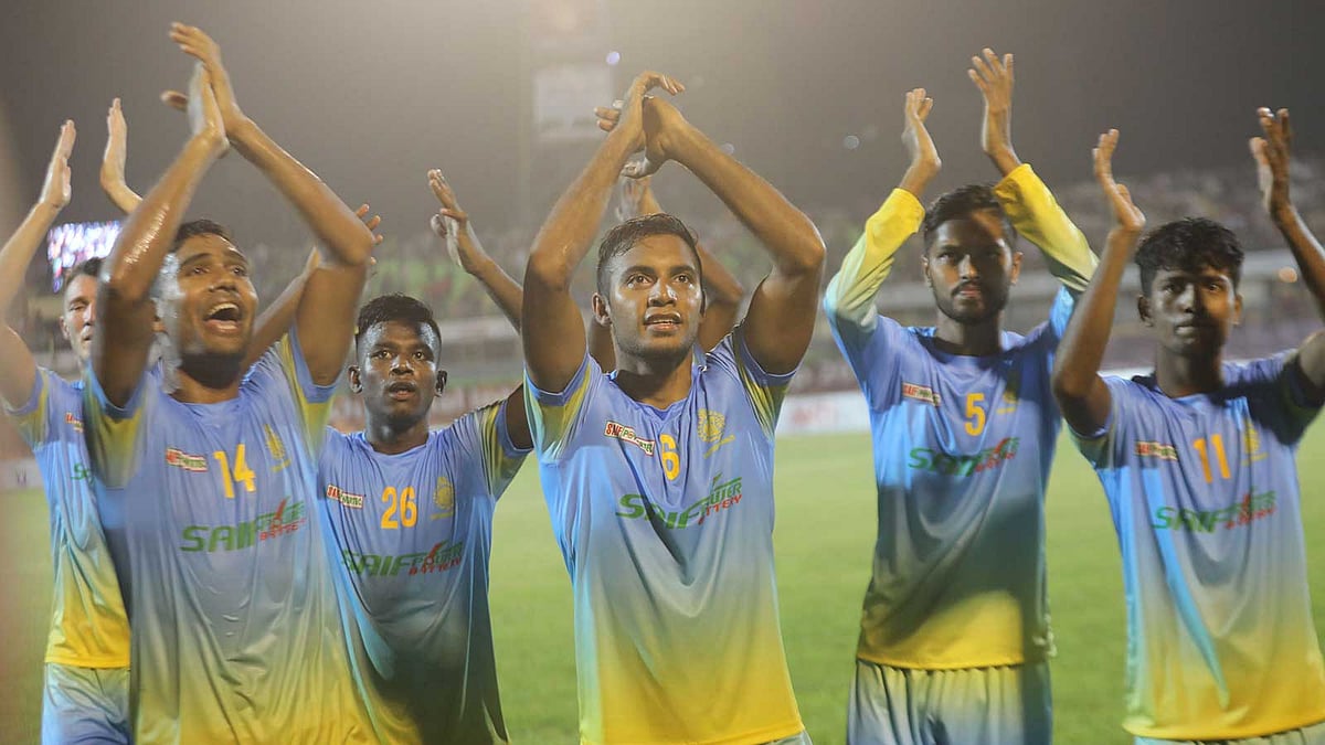 আজও উৎসব করতে চায় চট্টগ্রাম আবাহনী। প্রথম আলো ফাইল ছবি