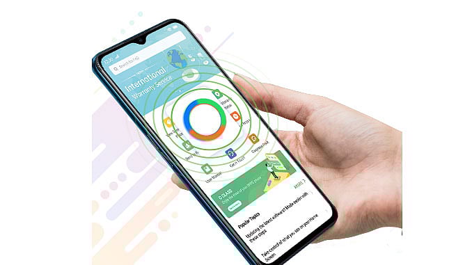 অপো সার্ভিস অ্যাপ। ছবি: অপোর সৌজন্যে