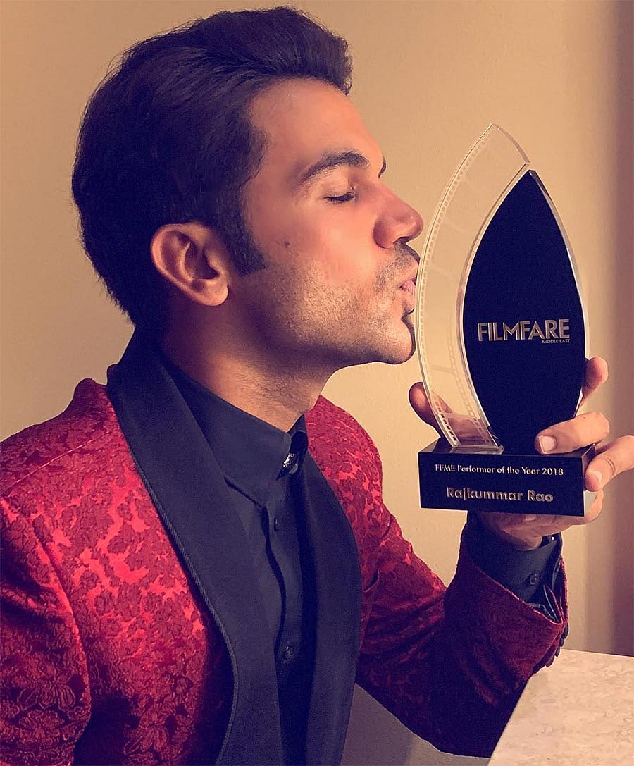 এখন পর্যন্ত ৩টি ফিল্মফেয়ার অ্যাওয়ার্ড পেয়েছেন রাজ কুমার রাও। ছবি: ইনস্টাগ্রাম