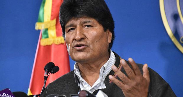 বলিভিয়ার সদ্য পদত্যাগ করা প্রেসিডেন্ট ইভো মোরালেস। ছবি: এএফপি