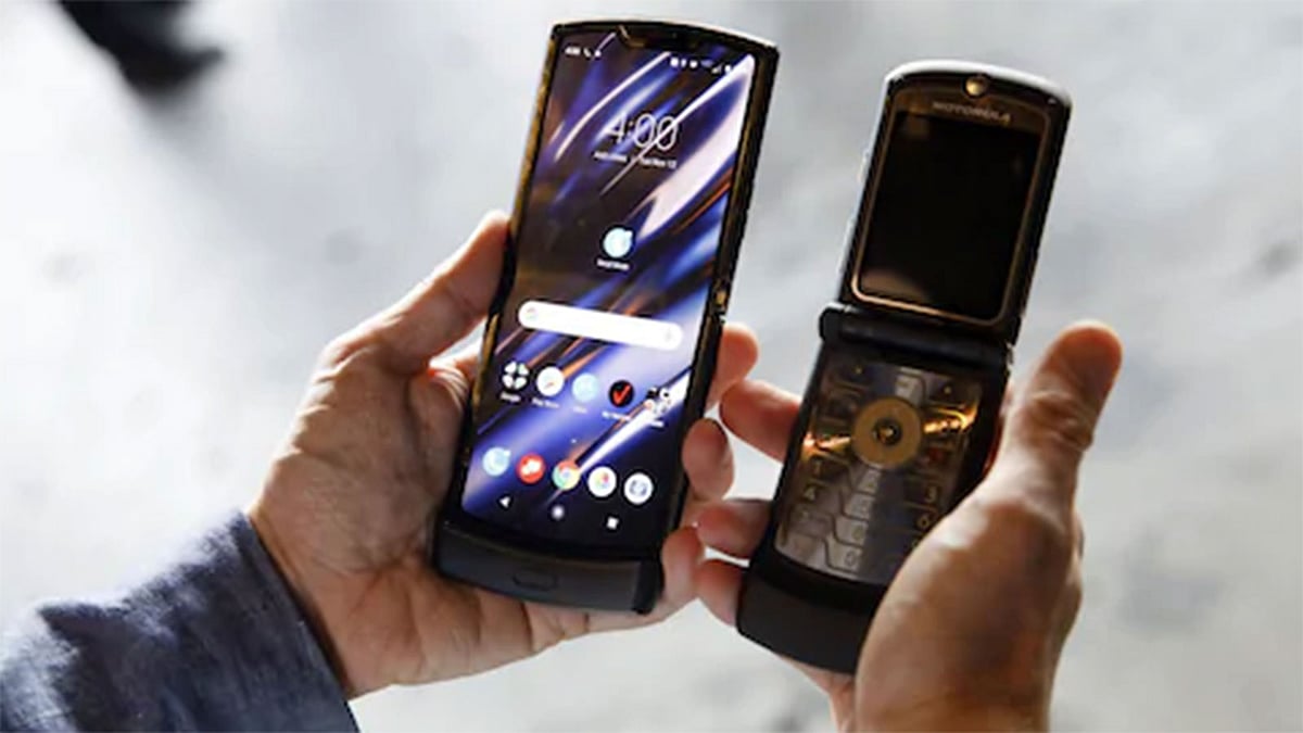 মটোরোলা রেজর। ছবি: মটোরোলা সৌজন্যে