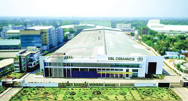 গাজীপুরের মাওনায় ৩০ একর জমির ওপর ডিবিএল সিরামিকসের কারখানা