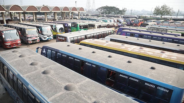 গাবতলী বাস টার্মিনাল । ফাইল ছবি