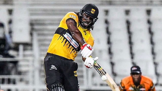 জোজি স্টারসের হয়ে সময়টা ভালো কাটেনি ক্রিস গেইলের। ছবি: জোজি স্টারস টুইটার পেজ