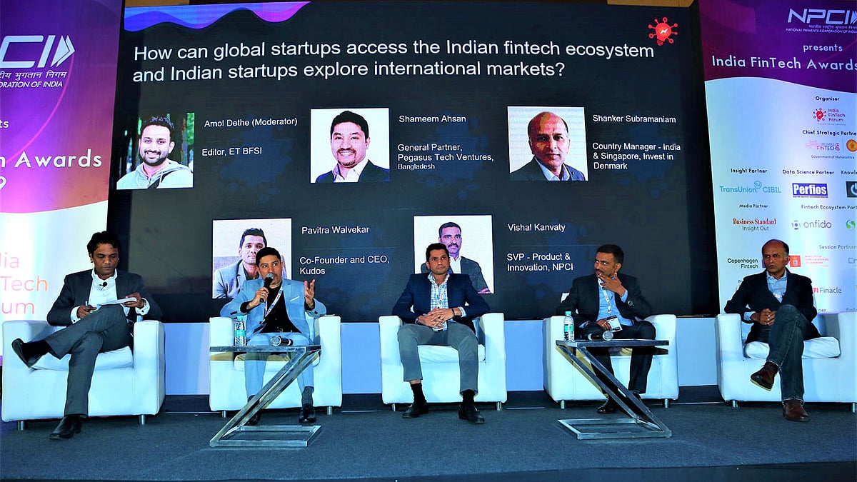 ভারতের ফিনটেক ফোরামে উপস্থিত ছিলেন পেগাসাস টেক ভেঞ্চার্সের জেনারেল পার্টনার শামীম আহসান। ছবি: ইজেনারেশনের সৌজন্যে