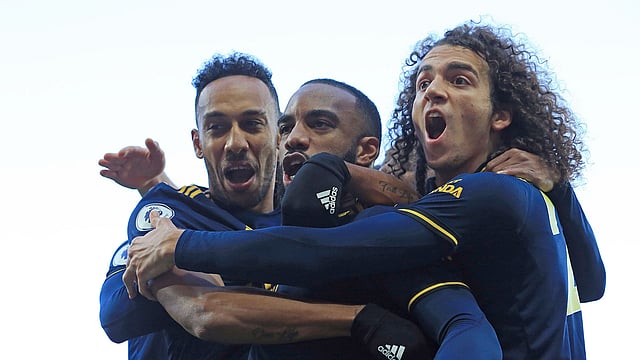 ইংলিশ প্রিমিয়ার লিগে আজ মাঠে নামছে আর্সেনাল। ছবি: এএফপি