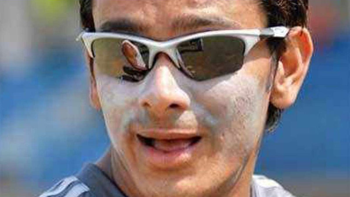 মুম্বাইয়ের ক্রিকেটার রবিন মরিস। ছবি: ডিএনএ