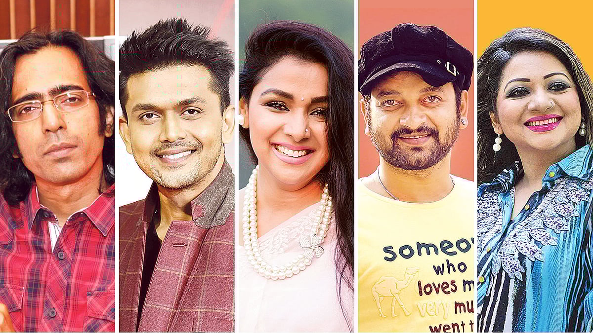 বাপ্পা মজুমদার, আরিফিন শুভ, রুনা খান, সাইমন সাদিক, আঁখি আলমগীর