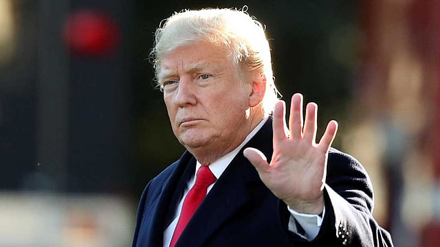 মার্কিন প্রেসিডেন্ট ডোনাল্ড ট্রাম্প। ছবি: রয়টার্স