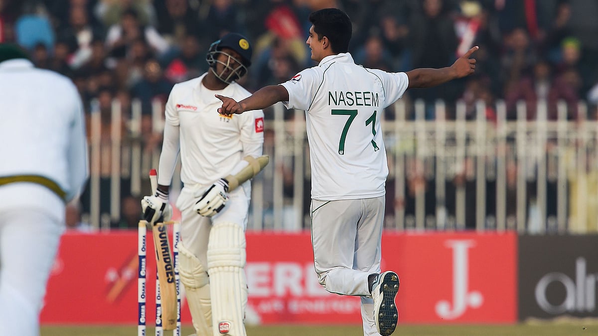 রাওয়ালপিন্ডি টেস্টে দ্বিতীয় দিনের খেলা মাঠে গড়াবে আজ। ছবি: এএফপি