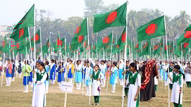 অনুষ্ঠানে অংশগ্রহণকারীরা