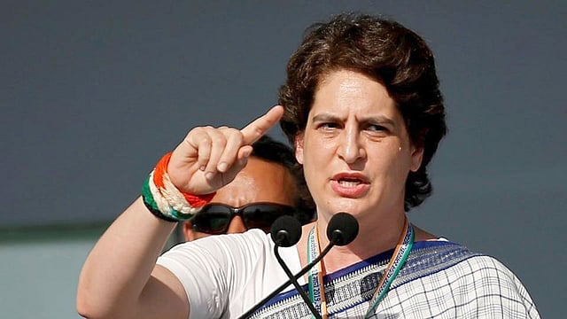 প্রিয়াঙ্কা গান্ধী। রয়টার্স ফাইল ছবি