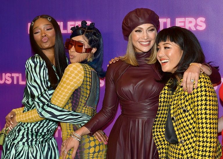 ‘হাস্টলারস’ ছবির তারকারা। ছবি: এএফপি