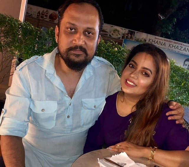 সাত বছর প্রেমের পর বিয়ে করেছেন গহীন ও কনা। ছবি: ফেসবুক থেকে নেওয়া