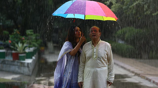 ‘গহীনের গান’ ছবির দৃশ্যে তমা মীর্জা ও হাসান ইমাম। ছবি: সংগৃহীত