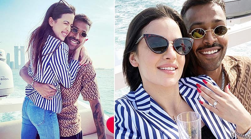 হার্দিক পান্ডিয়া ও নাতাশা স্তানকোভিচ এখন দুবাইয়ে বাগদান উদ্‌যাপন করছেন। ছবি: ইনস্টাগ্রাম থেকে নেওয়া