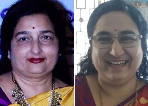 অনুরাধা পাড়োয়ালকে নিজের মা বলে দাবি করেছেন কারমালা মোডেক্স। ছবি: সংগৃহীত