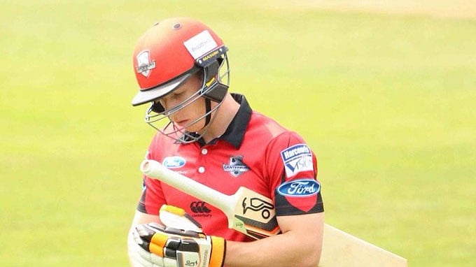 কাল ভয়ংকর হয়ে উঠেছিলেন কার্টার। ছবি : ক্যান্টারবুরি কিংস