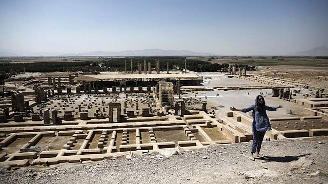 প্রাচীন পারস্য নগর পারসেপোলিস। ছবি: এএফপি