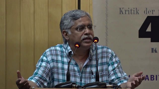 ভারতের জওহরলাল নেহরু বিশ্ববিদ্যালয়ের অধ্যাপক সিপি চন্দ্রশেখর।