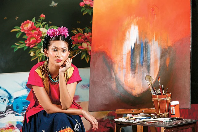 ফ্রিদা কাহলো থিমে নকশায় ছিল বিশেষ প্রতিবেদন