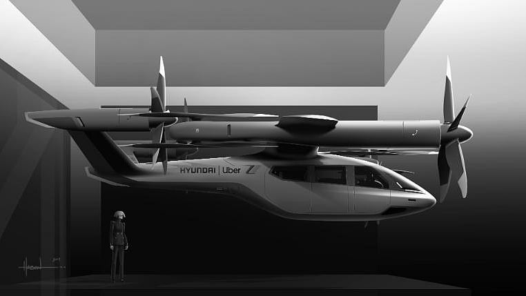 উড়ুক্কু ট্যাক্সি। ছবি: হুন্দাই মোটরসের সৌজন্যে