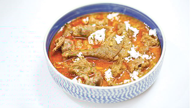 হাঁসের মাংস ভুনা