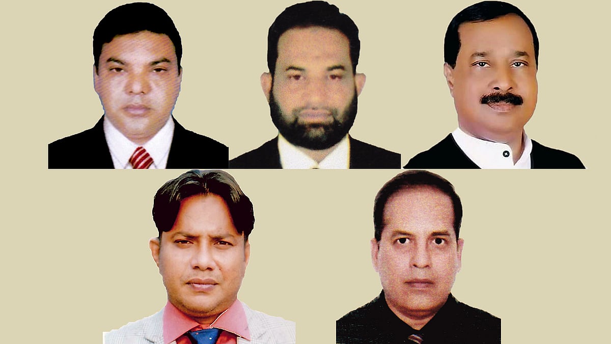 ফোরকান হোসেন, আফতাব উদ্দিন, নুরুল ইসলাম, লিটন মাহমুদ, এম নুরুল ইসলাম