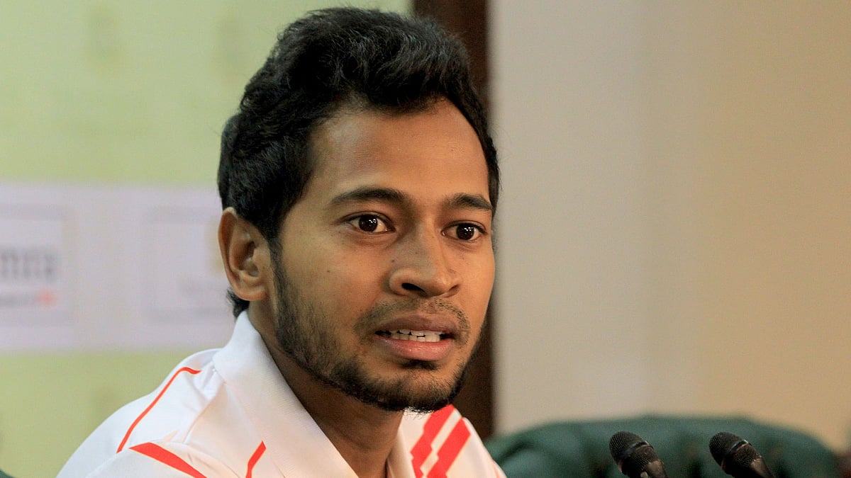 মুশফিকুর রহিম। প্রথম আলো ফাইল ছবি