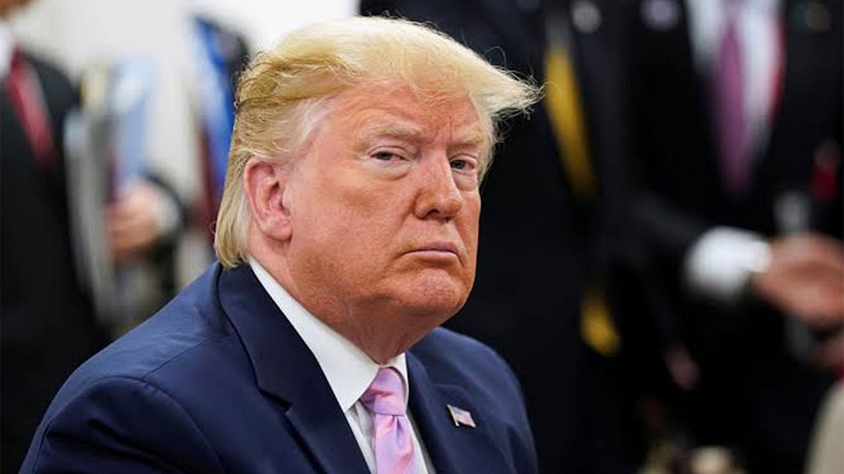 যুক্তরাষ্ট্রের প্রেসিডেন্ট ডোনাল্ড ট্রাম্প। ছবি: রয়টার্স