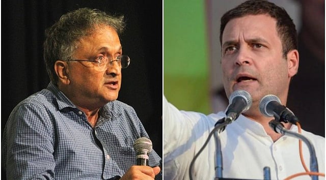 প্রখ্যাত ভারতীয় ইতিহাসবিদ রামচন্দ্র গুহ গত শুক্রবার কেরালা সাহিত্য উৎসবে যোগ দিয়ে বলেছেন, রাহুল গান্ধীর পক্ষে নরেন্দ্র মোদিকে মোকাবিলা করা সম্ভব নয়। ছবি: টুইটার থেকে সংগৃহীত