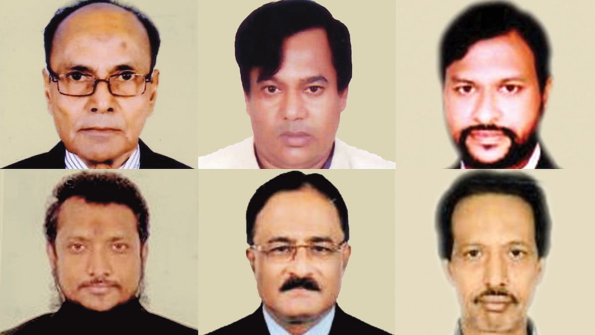 মীর সমীর, মামুন আহমেদ, আবু সাঈদ, ইয়াকুব সরকার, রঞ্জন বিশ্বাস, আবু তাহের