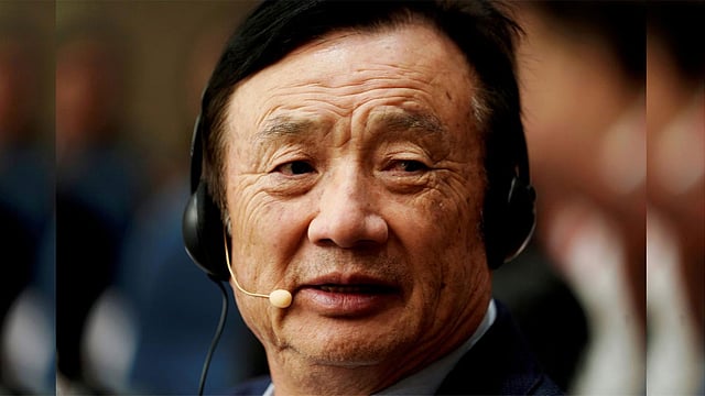 হুয়াওয়ের প্রধান নির্বাহী কর্মকর্তা রেন ঝেংফেই। ছবি: রয়টার্স