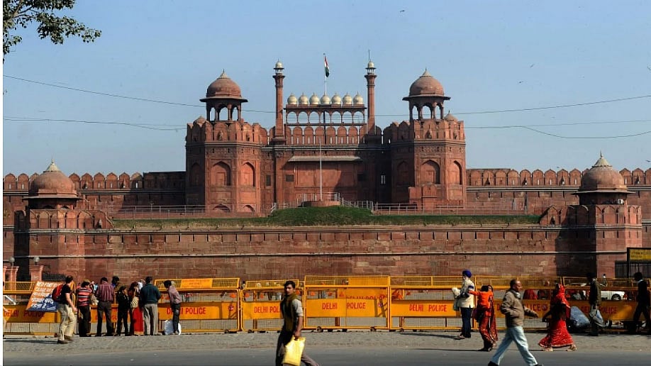 দিল্লির লাল কেল্লা। ছবি: এএফপি