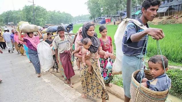 রোহিঙ্গাদের প্রত্যাবাসনে মিয়ানমার আন্তরিক নয়। ফাইল ছবি