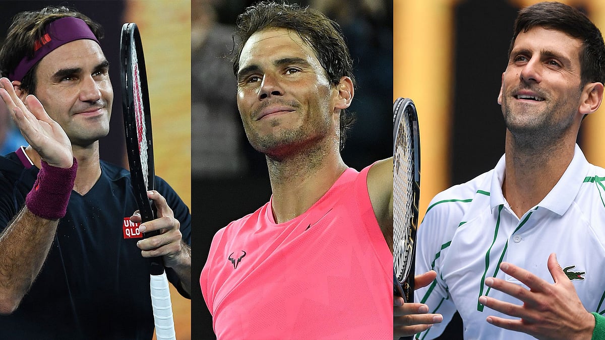 শিরোপার লক্ষ্যে ছুটছেন তিনজনই। ছবি : এএফপি