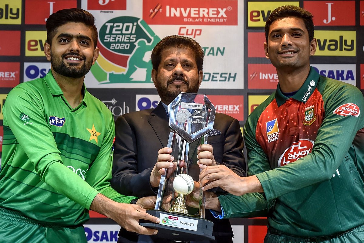আজ শুরু হচ্ছে বাংলাদেশ-পাকিস্তান টি-টোয়েন্টি সিরিজের প্রথম ম্যাচ। ছবি: এএফপি