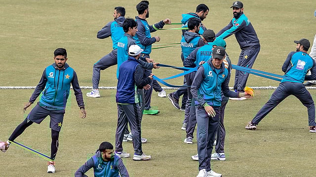 বাংলাদেশকে ধবল ধোলাই করতে চায় পাকিস্তান। ছবি: এএফপি