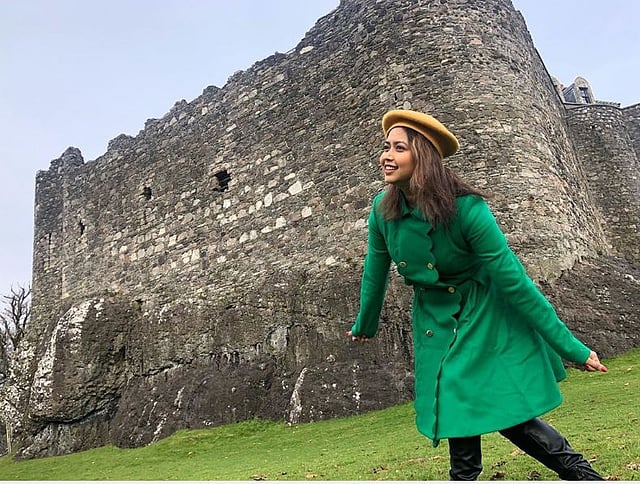 আশনা হাবিব ভাবনা বেড়াতে ভালোবাসেন। প্রায়ই চলে যান দেশের বাইরে। ছবি: ইনস্টাগ্রাম