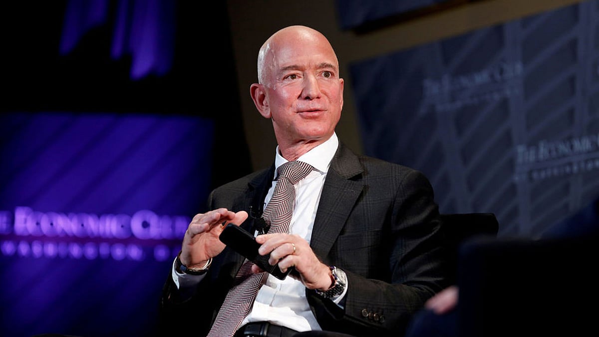 আমাজনের প্রধান নির্বাহী জেফ বেজোস। ছবি: রয়টার্স