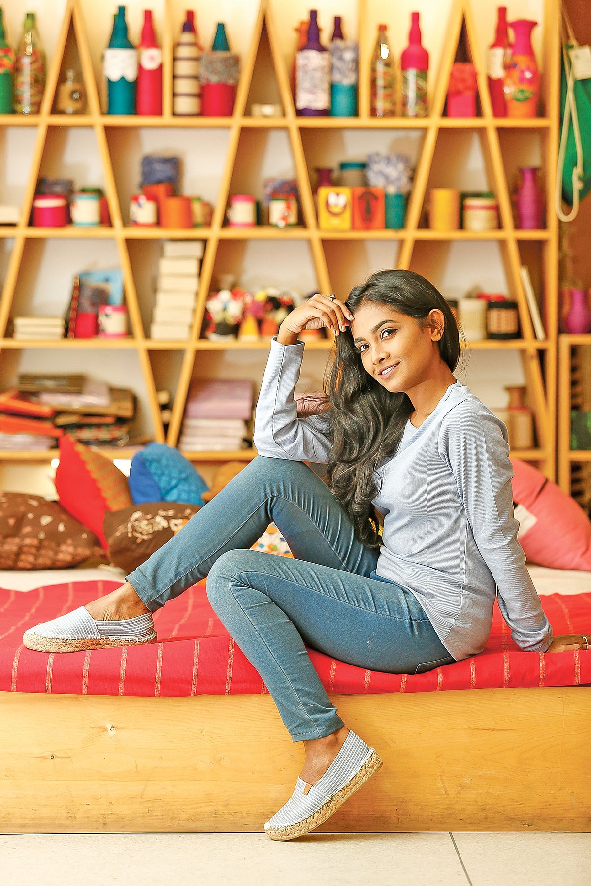 রুচিশীল পাটের জুতা। মডেল: প্রিয়ম