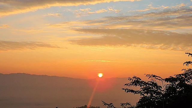 সাজেকে সূর্যোদয়