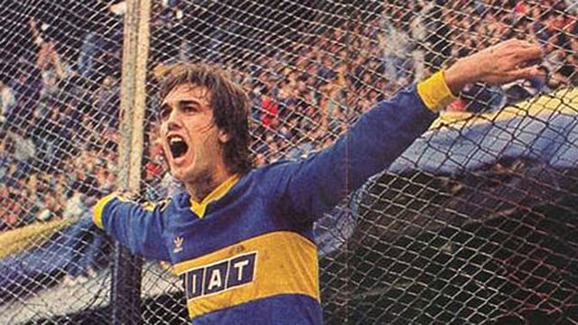 বোকা জুনিয়র্সের হয়ে তখন সদ্য আলো ছড়াচ্ছেন। ছবি: গ্যাব্রিয়েল বাতিস্তুতার টুইটার অ্যাকাউন্ট